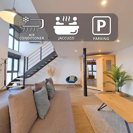 - Jacuzzi - Sauna - Air Conditioning * Reims