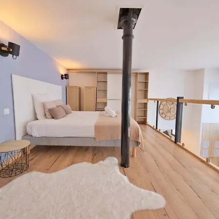 Apartment - Jacuzzi - Sauna - Air Conditioning Reims